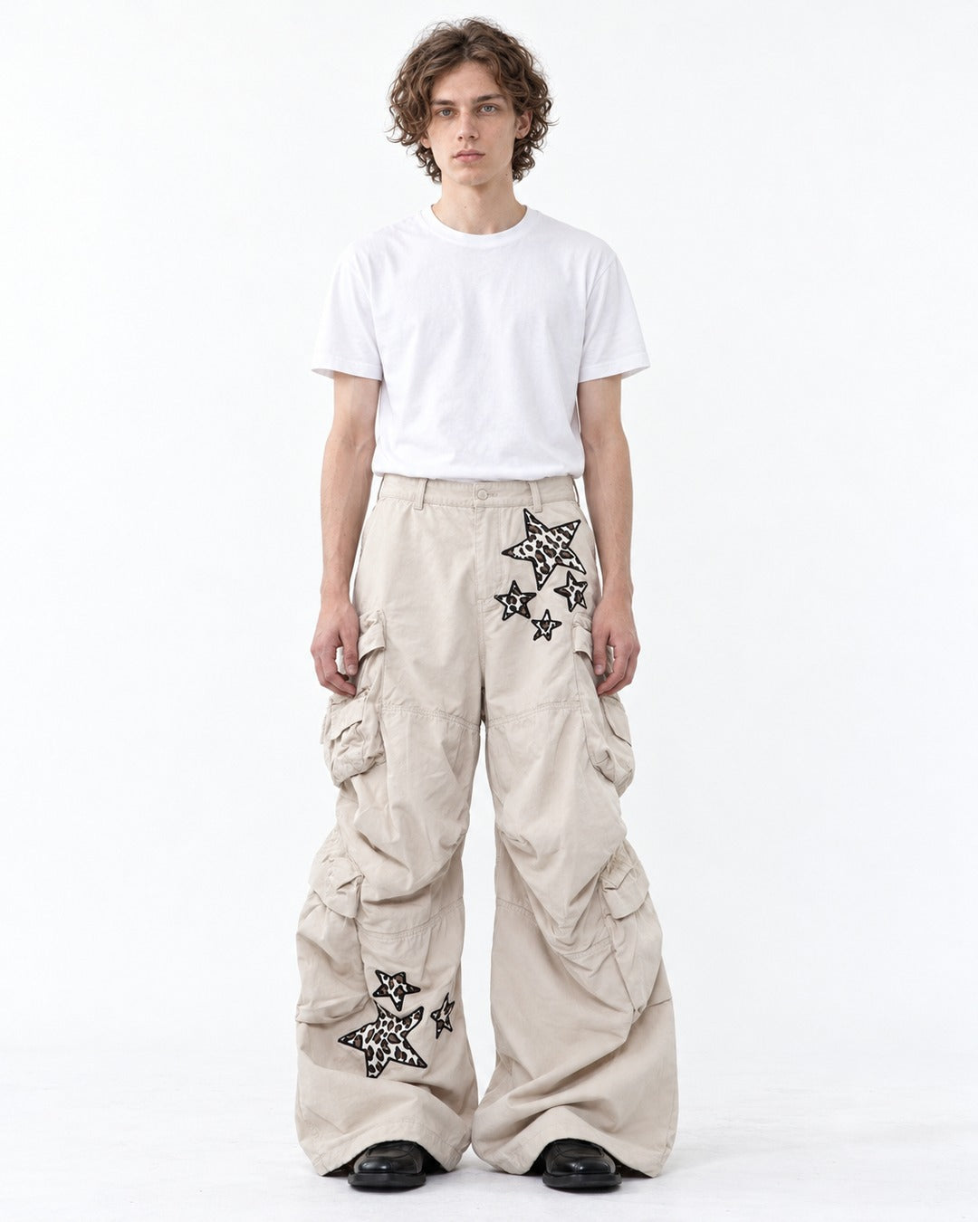 Patchwork Cargo Pants