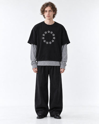 Star Ring Layered T-Shirt
