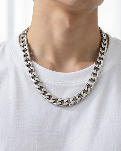 Thick Cuban Link Chain Necklace