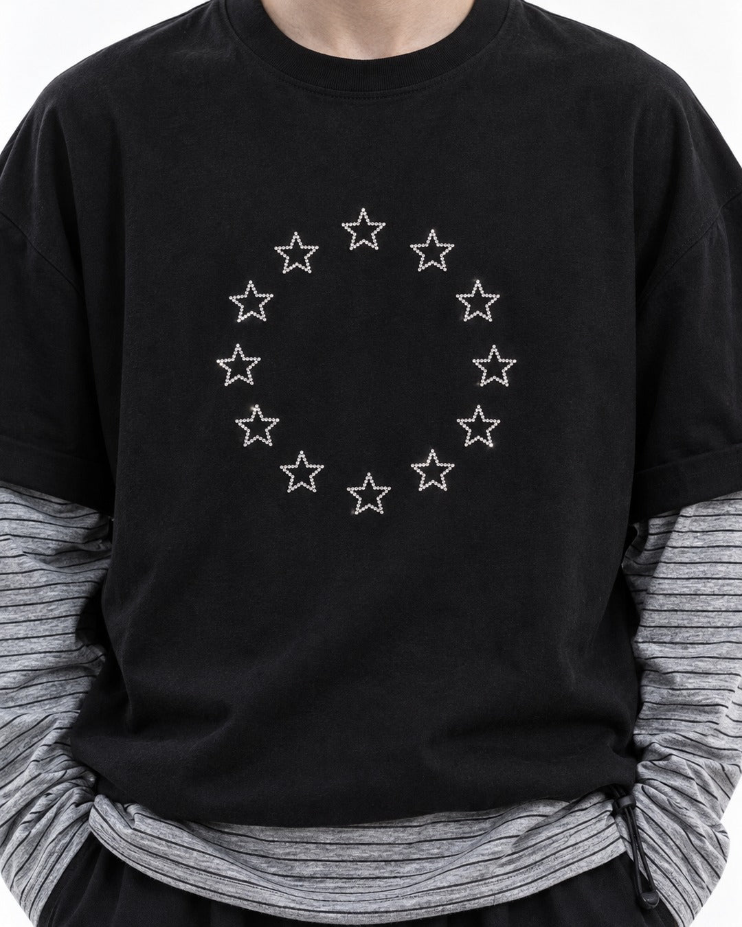 Star Ring Layered T-Shirt