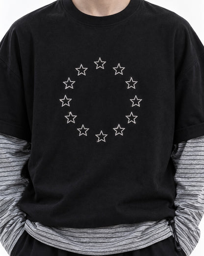 Star Ring Layered T-Shirt