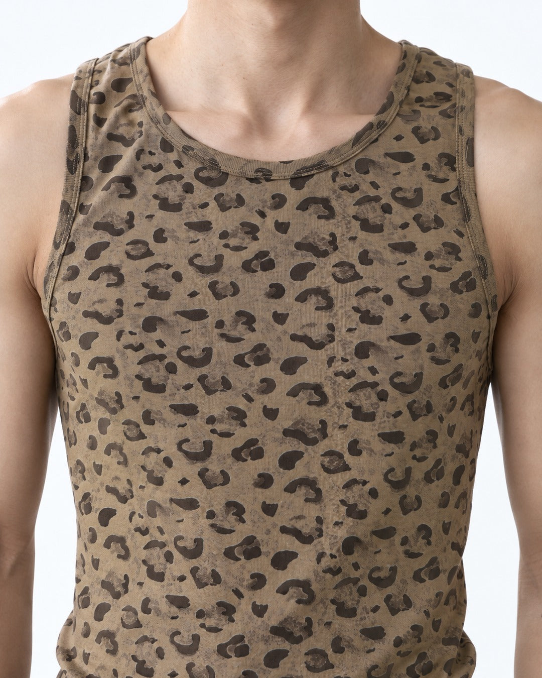 Leopard Print Tank Top