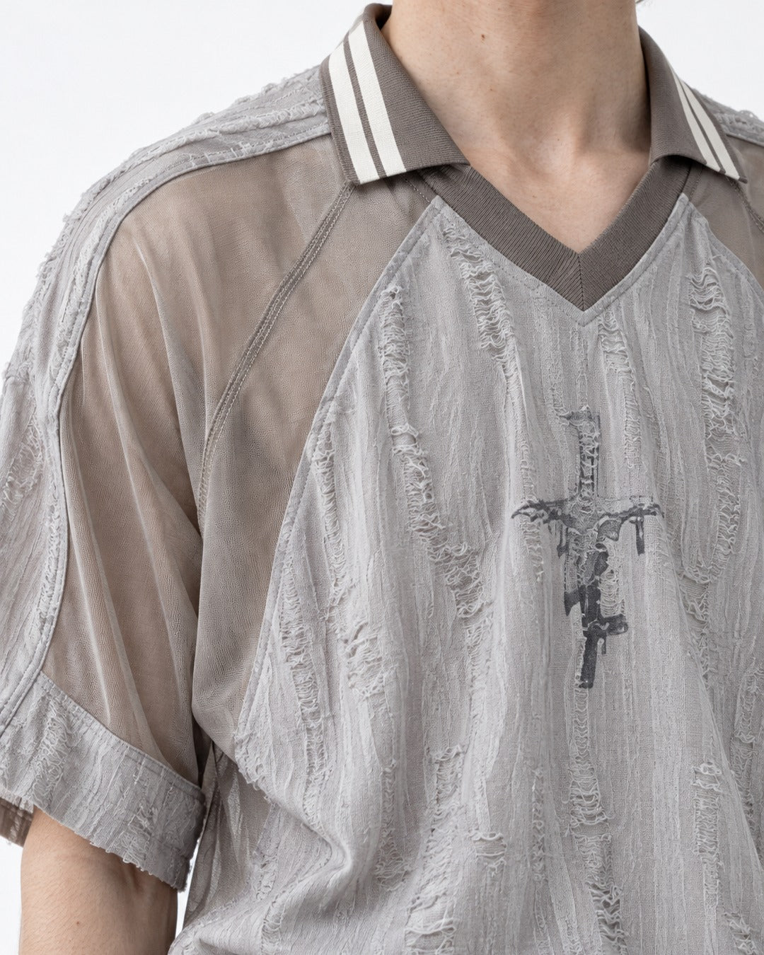 Wasteland Distressed Raglan T-Shirt