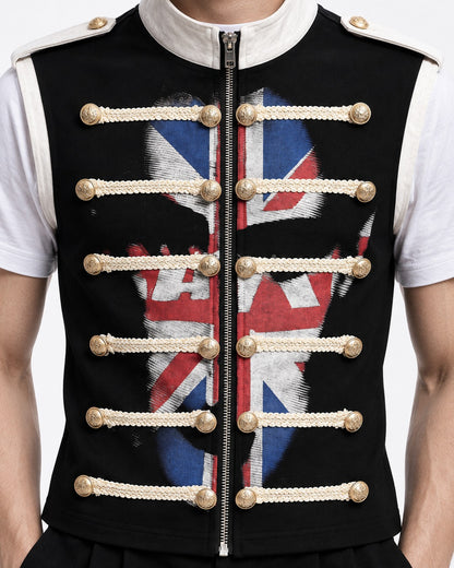 Union Jack Sleeveless Vest