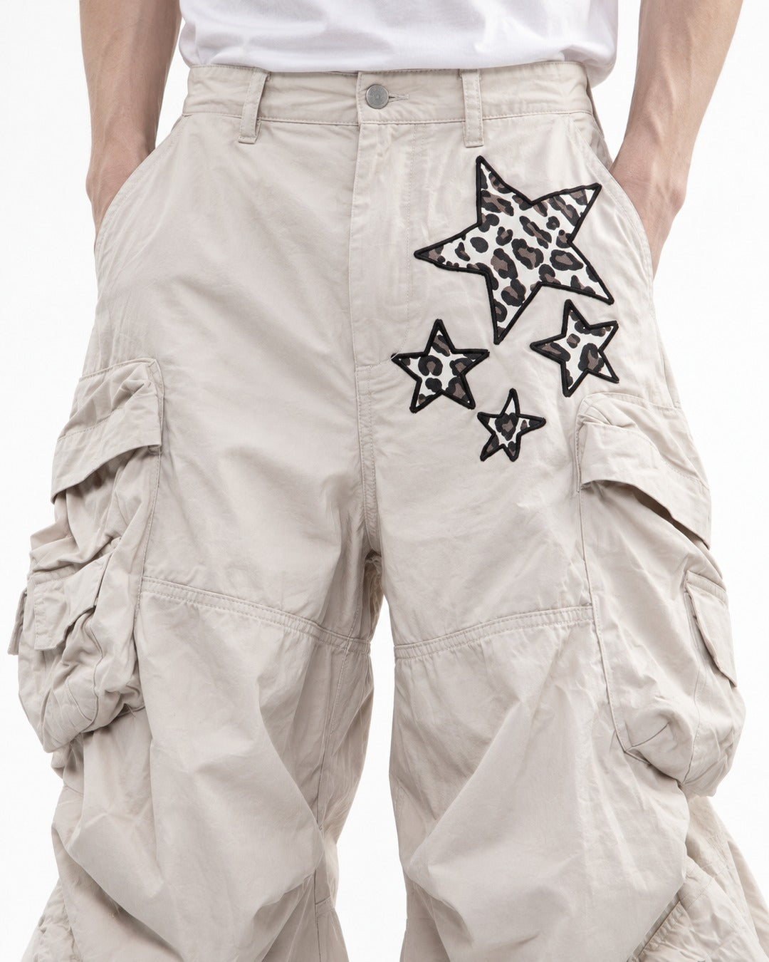 Patchwork Cargo Pants
