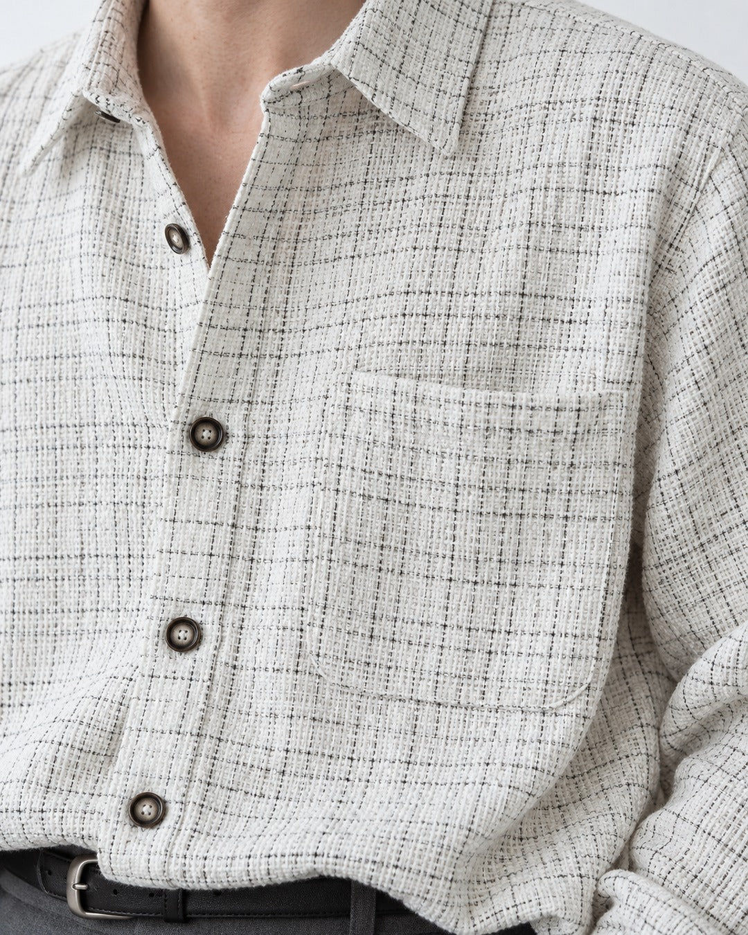 Tweed Check Shirt