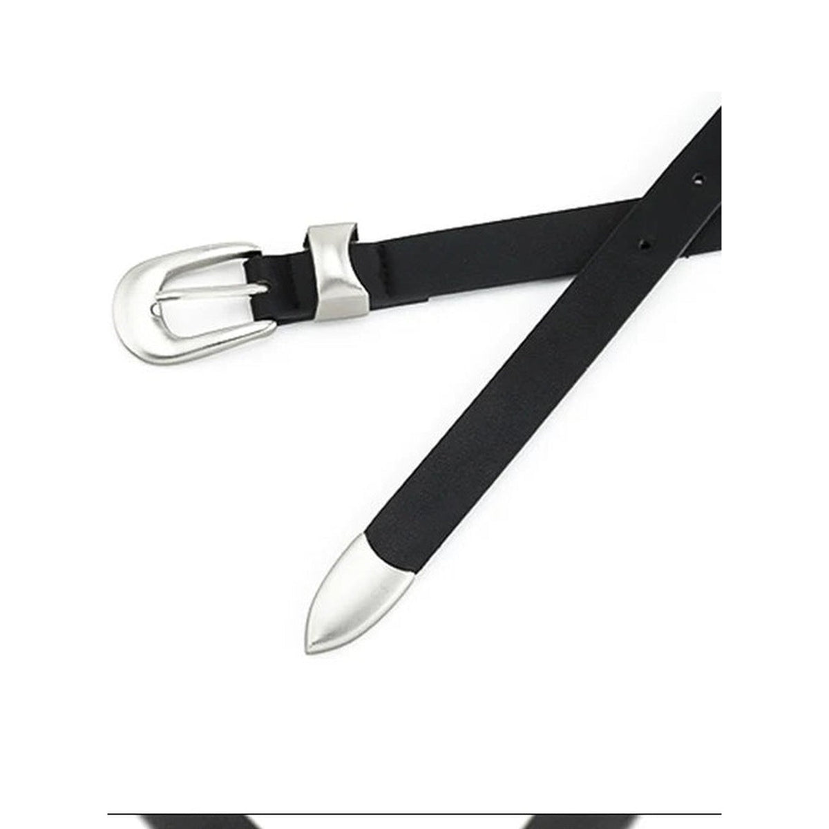 Slim Western Pin-Buckle Belt