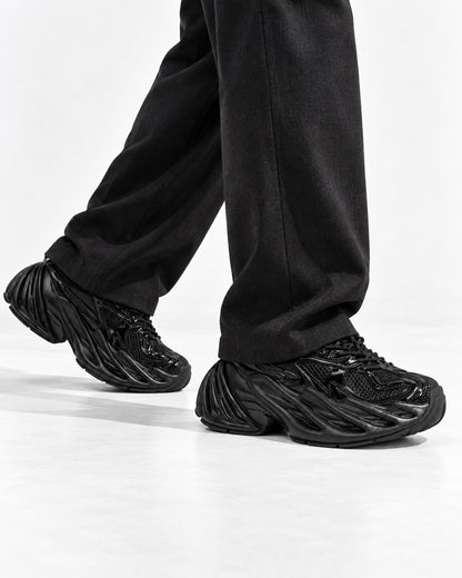Flame Sole Chunky Sneakers