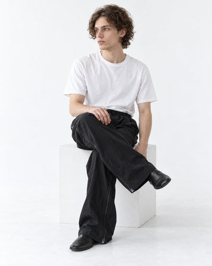 Side Zip Wide-Leg Pants
