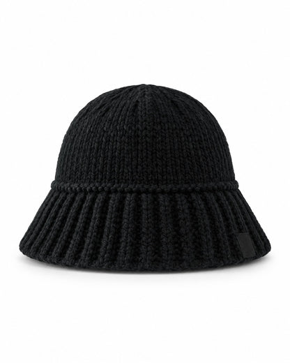 Ribbed Knit Fisherman Bucket Hat