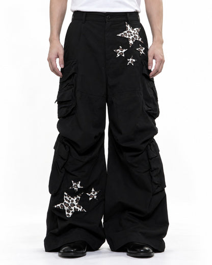 Patchwork Cargo Pants