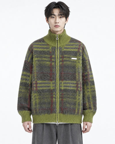 Olive Plaid