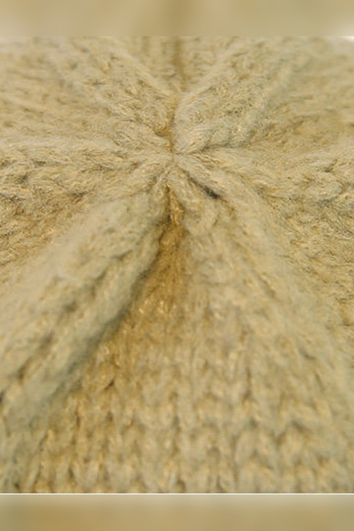 Chunky Knit Cuffed Beanie