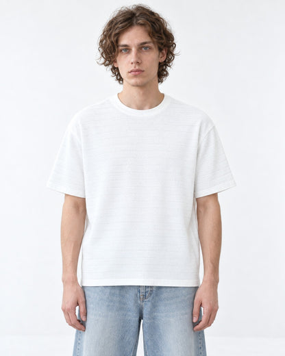 Textured Knit Tee