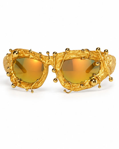 Spiked Rivet Punk Sunglasses