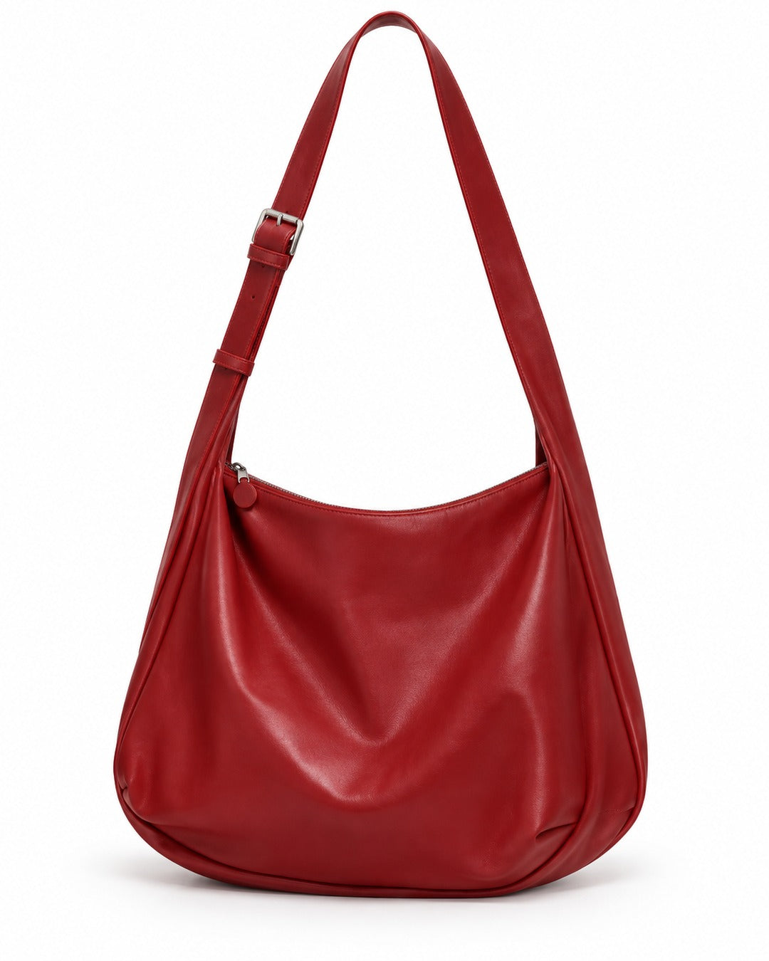 Slouchy Leather Hobo Bag