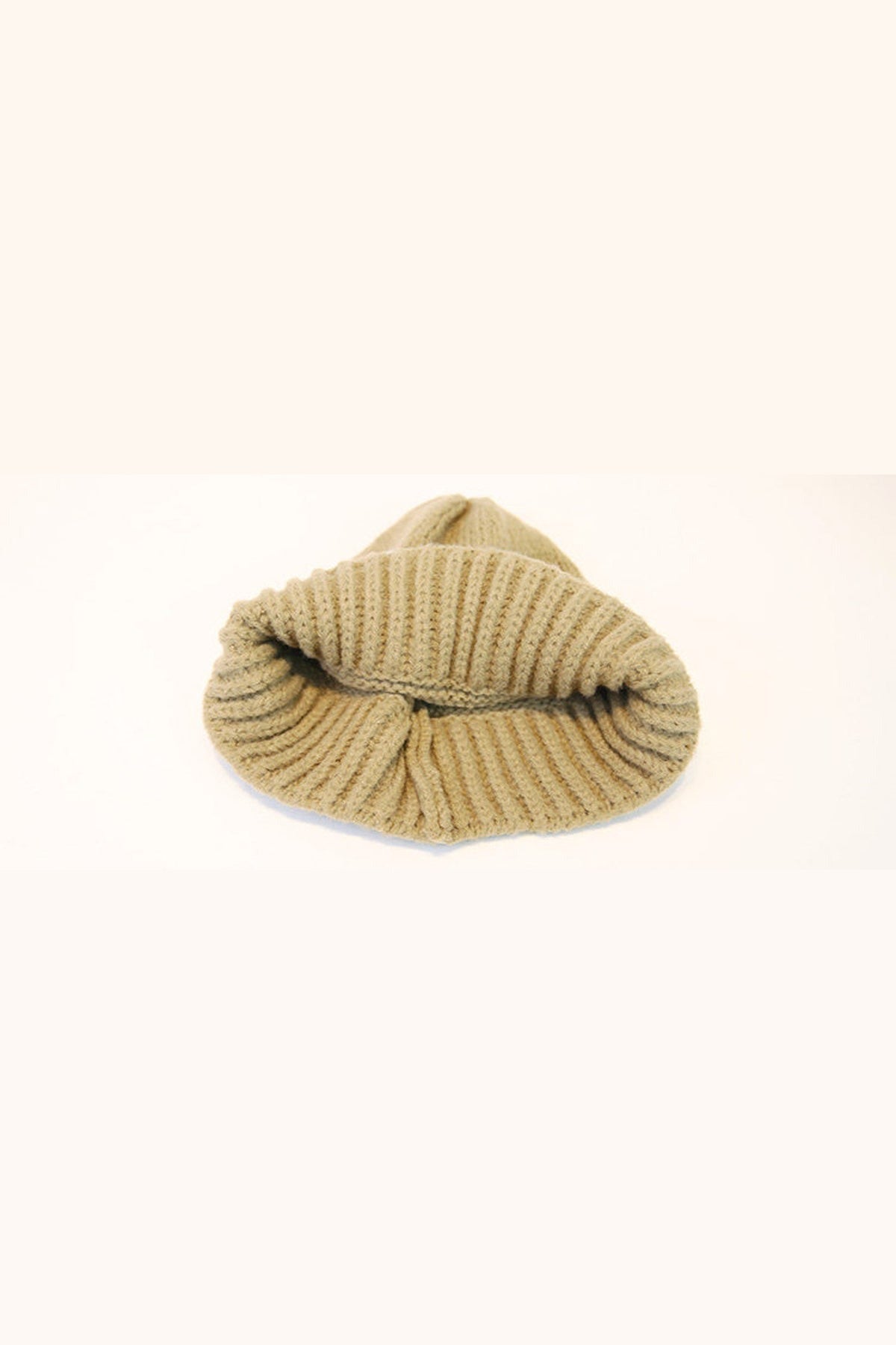 Chunky Knit Cuffed Beanie