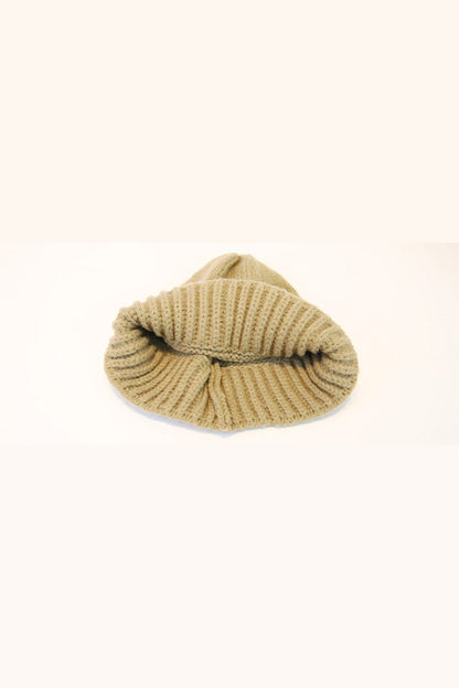 Chunky Knit Cuffed Beanie