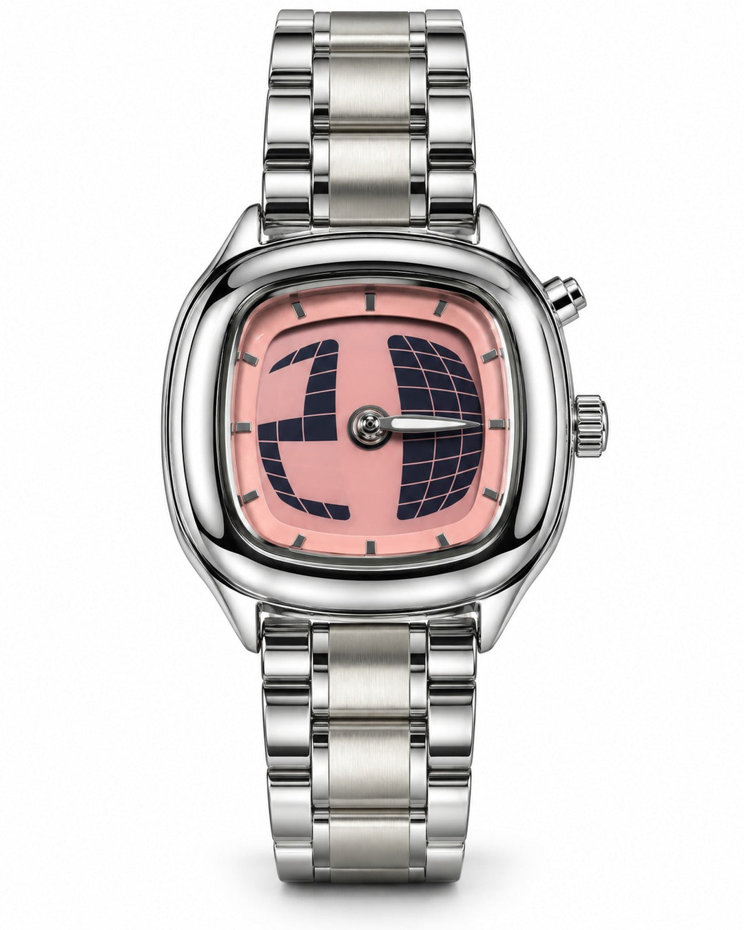 Square Scroll Dial Watch