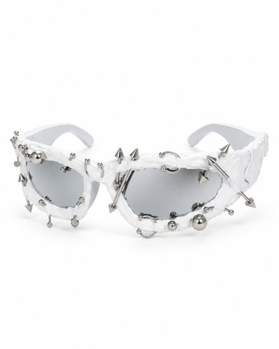 White / Silver Mirror Lens