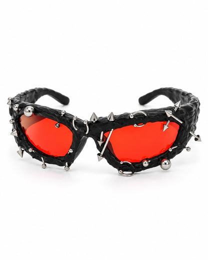 Spiked Rivet Punk Sunglasses