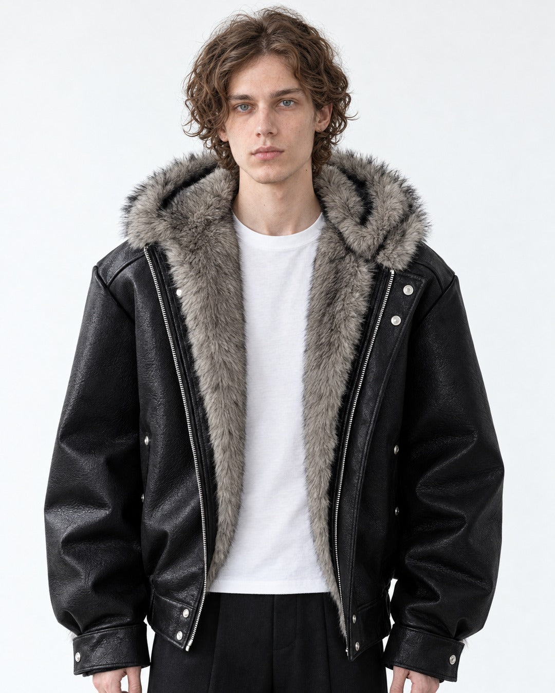 Hooded Cropped Jacket