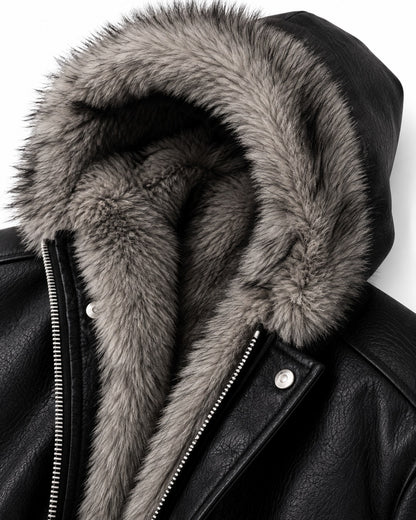 Hooded Cropped Jacket