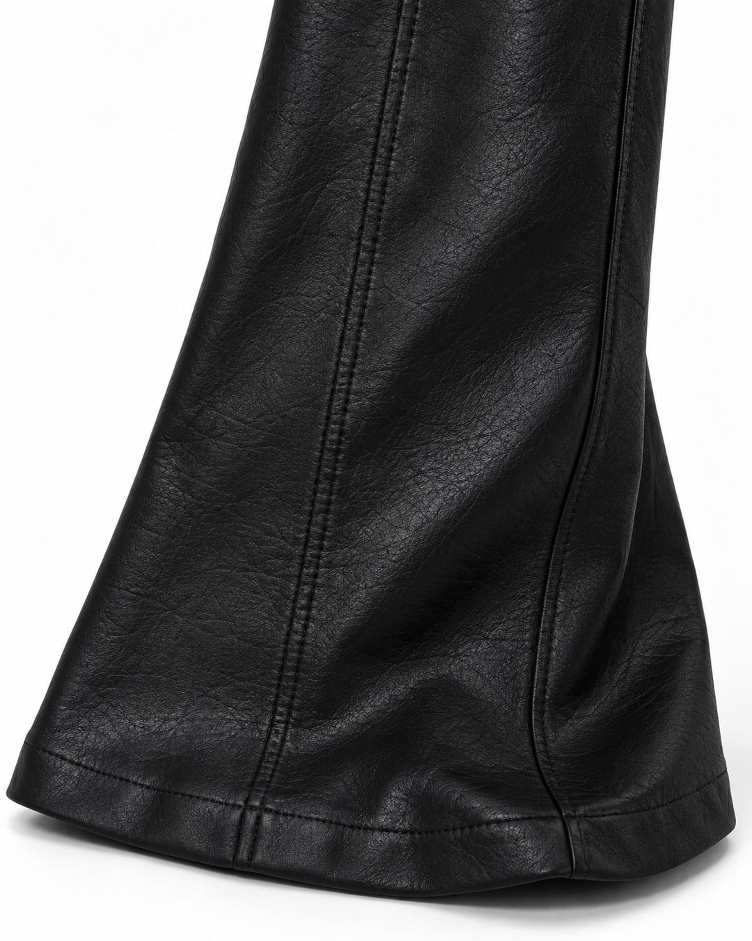 Pin-Tuck Flared Pants