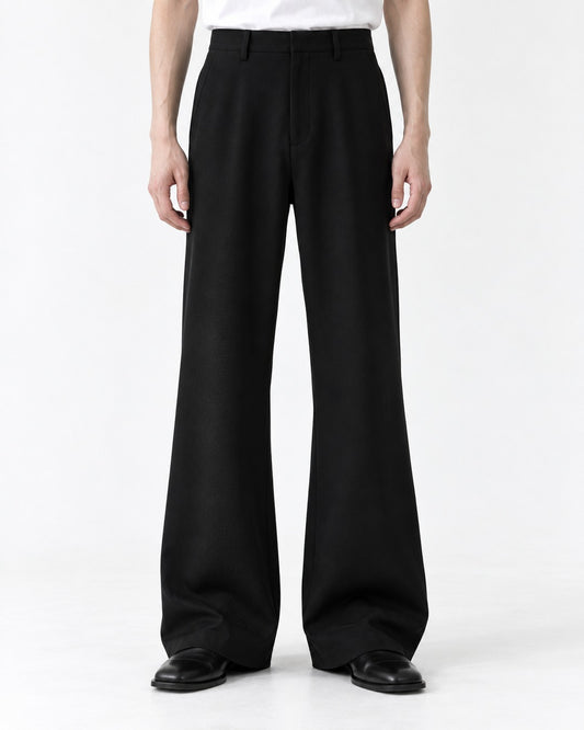 High-Waist Flared Wide-Leg Pants