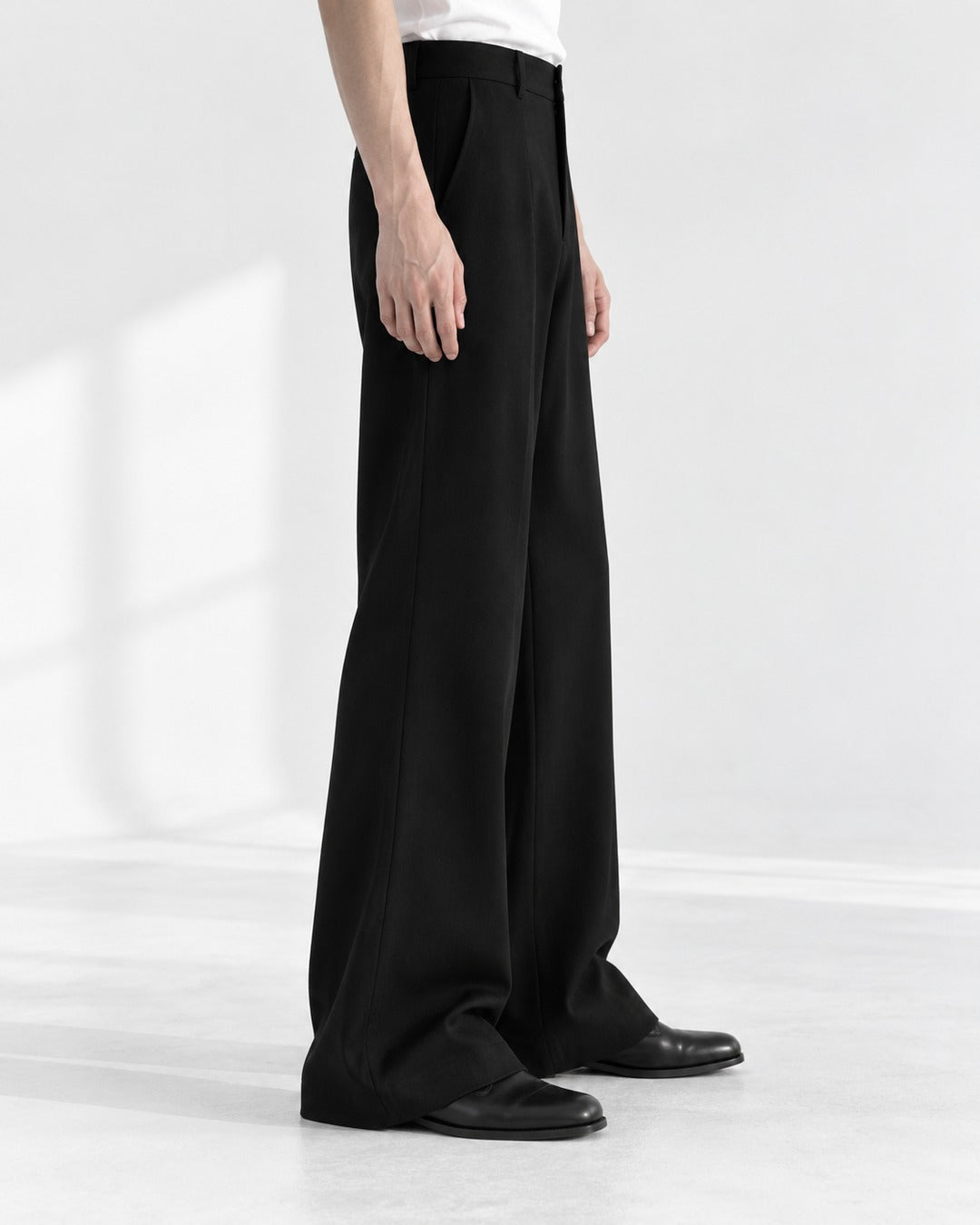 High-Waist Flared Wide-Leg Pants