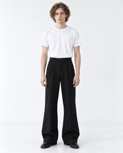 High-Waist Flared Wide-Leg Pants