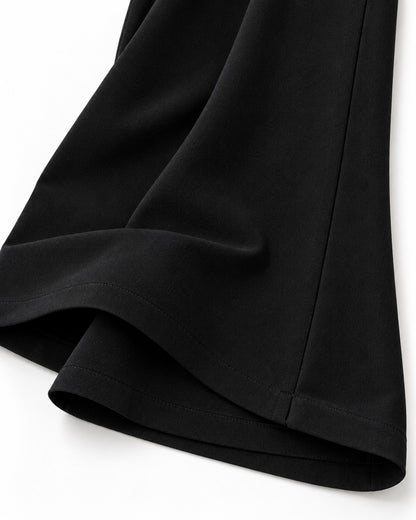 High-Waist Flared Wide-Leg Pants