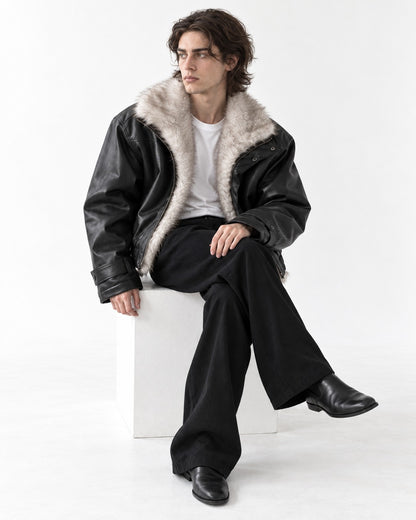 Shawl Collar Belted Crop Jacket