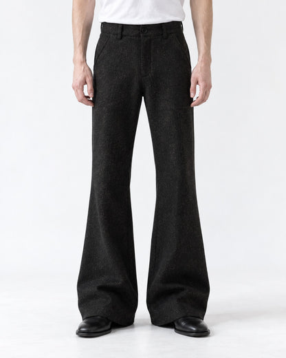 Frayed Cutout Flared Pants