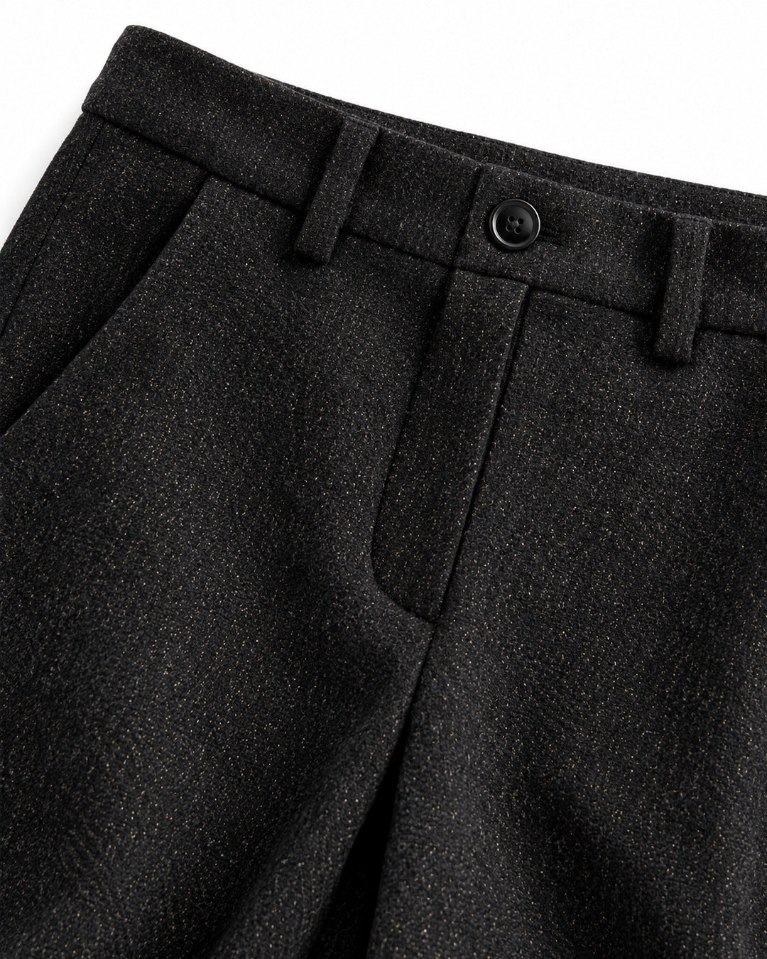 Frayed Cutout Flared Pants