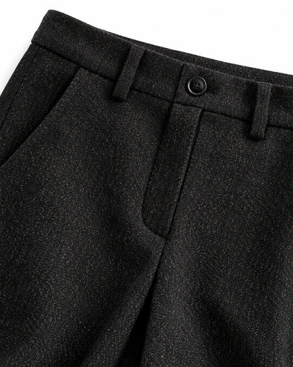 Frayed Cutout Flared Pants