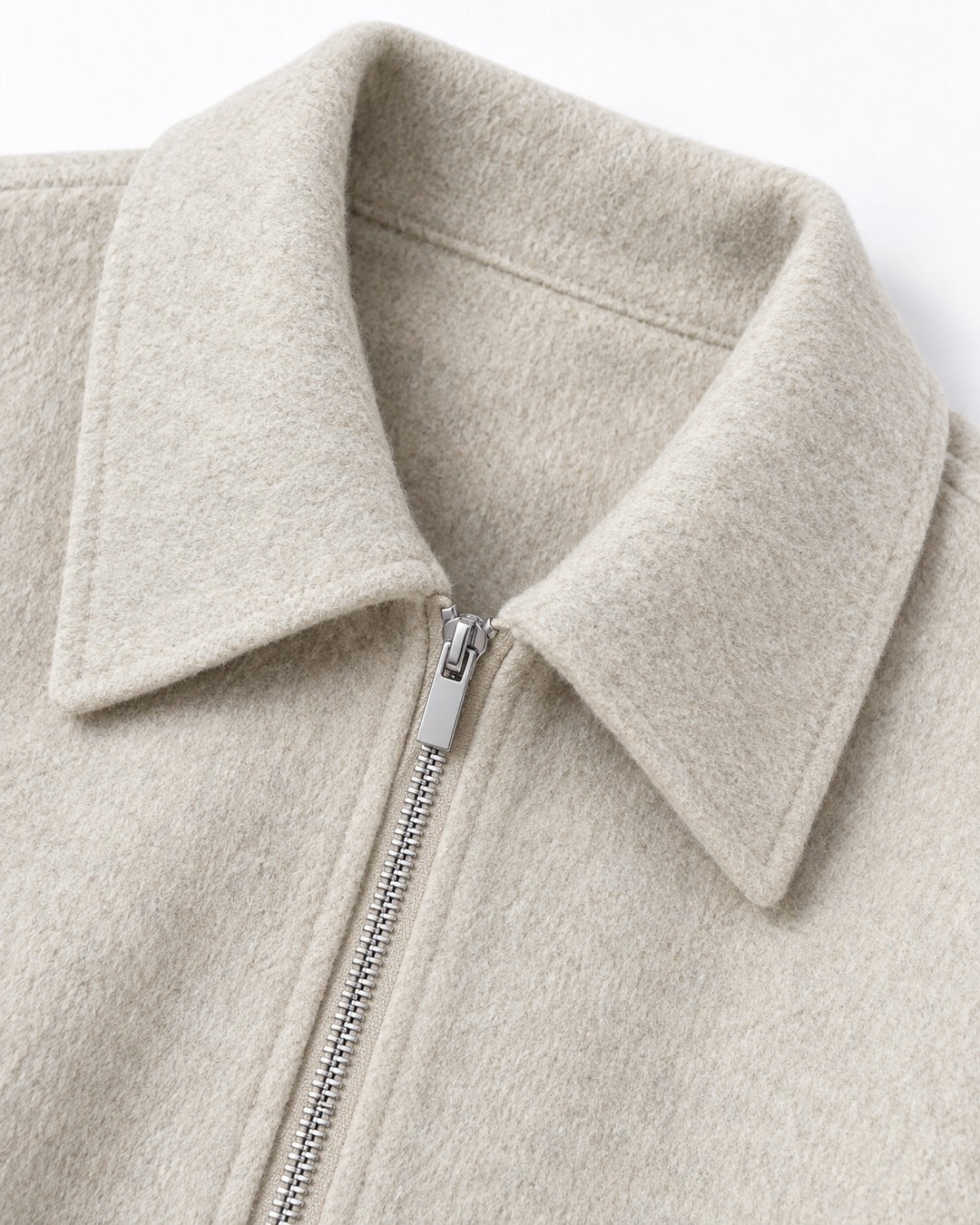Point-Collar Welt-Pocket Jacket
