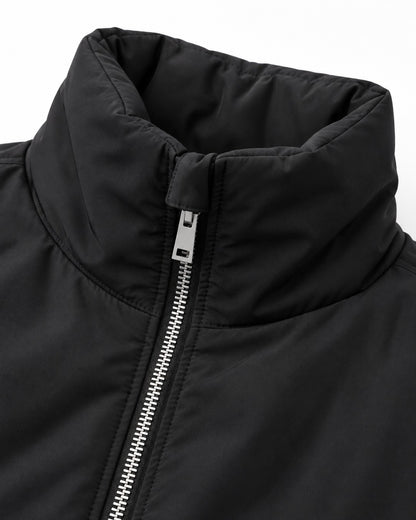 Slant Pocket Zip Bomber Jacket