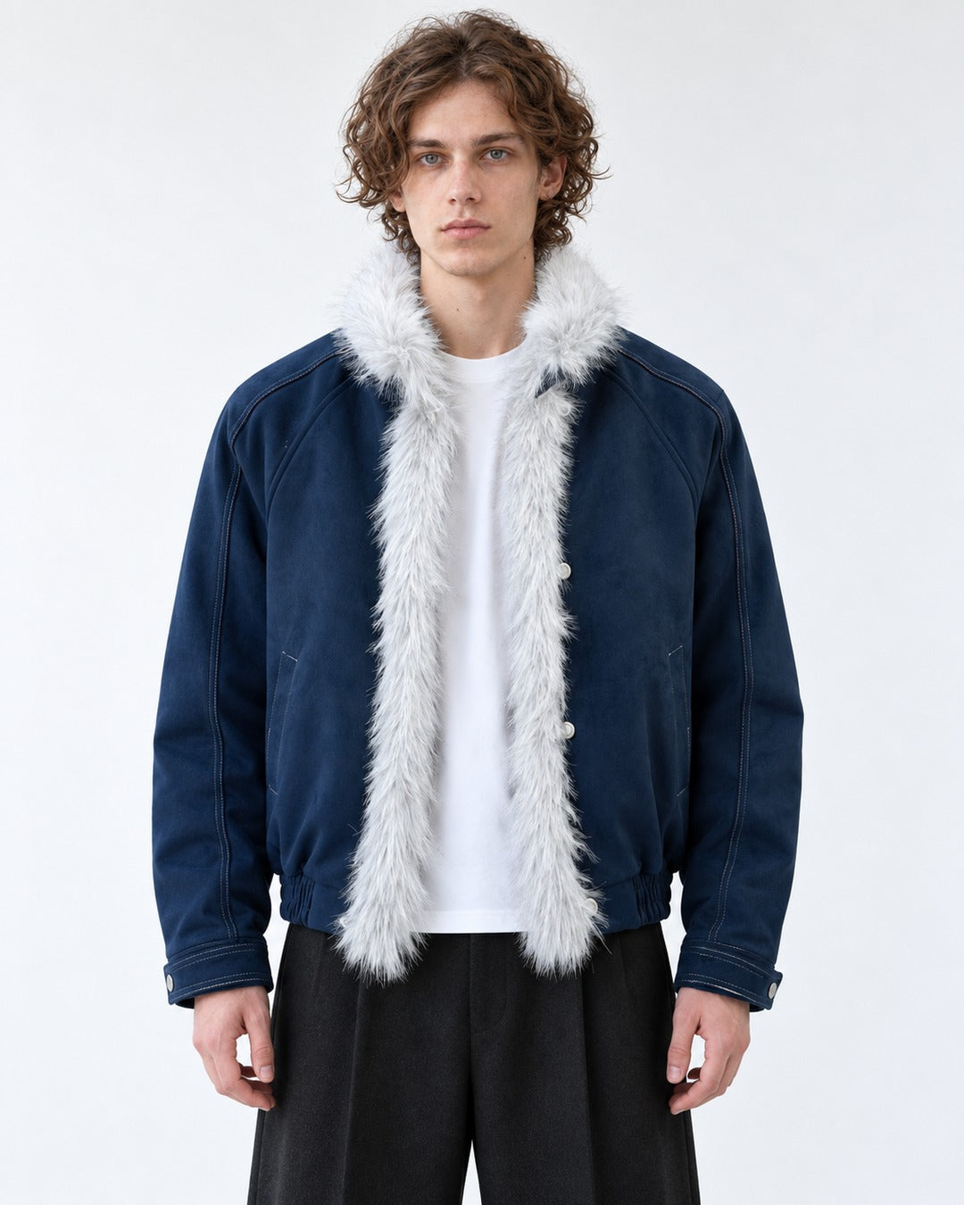 Snap-Front Raglan Jacket
