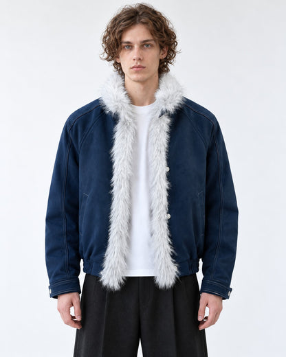 Snap-Front Raglan Jacket