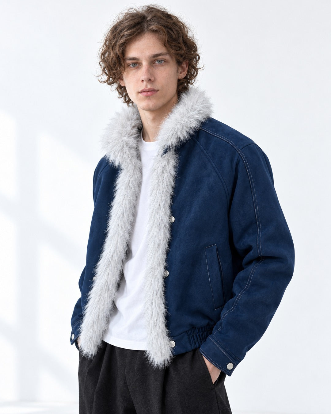 Snap-Front Raglan Jacket
