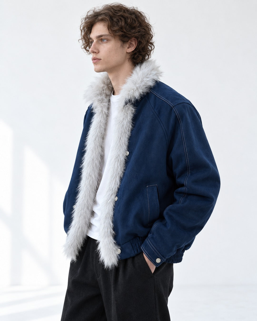 Snap-Front Raglan Jacket
