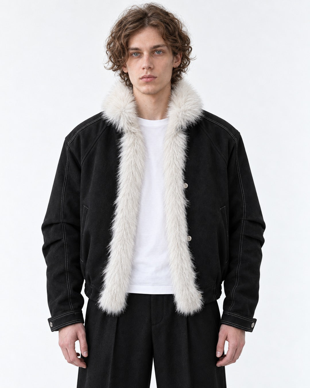 Snap-Front Raglan Jacket