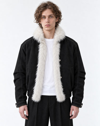 Snap-Front Raglan Jacket