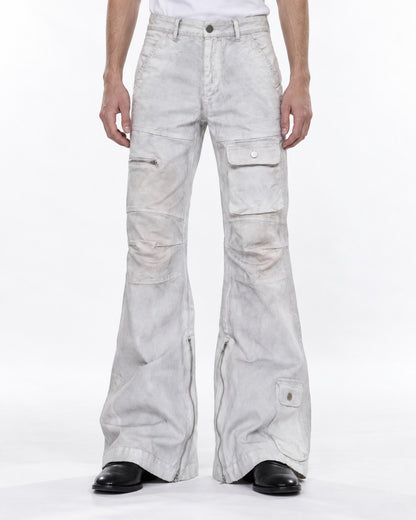 Washed Flared Jeans
