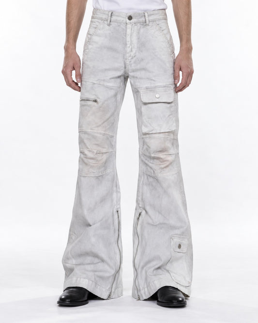 Washed Flared Jeans