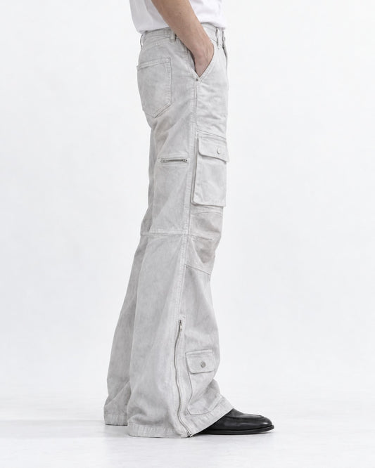 Washed Flared Jeans