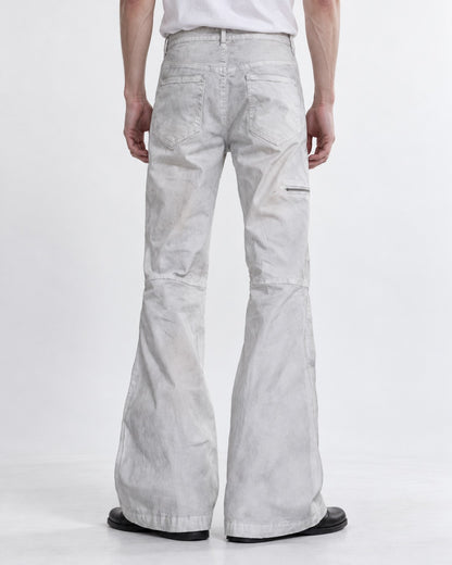 Washed Flared Jeans