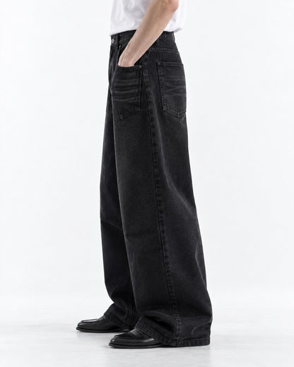 Embossed Denim Jeans