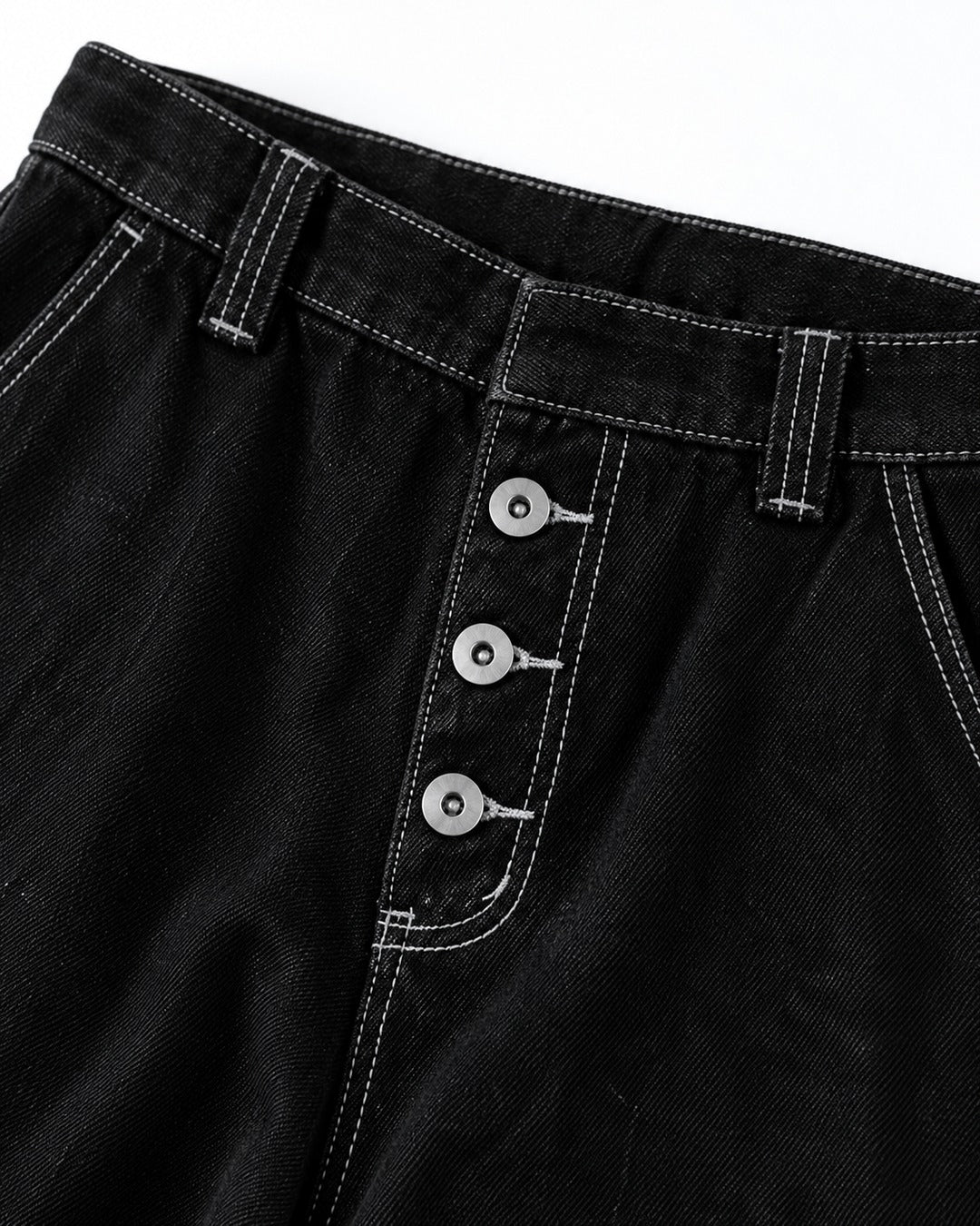 Frayed Hem Cropped Wide-Leg Trousers